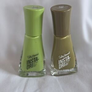 Sally Hansen Insta-Dri Nail Polish Hard Drive Me Crazy & Later Alligator 0.31 fl